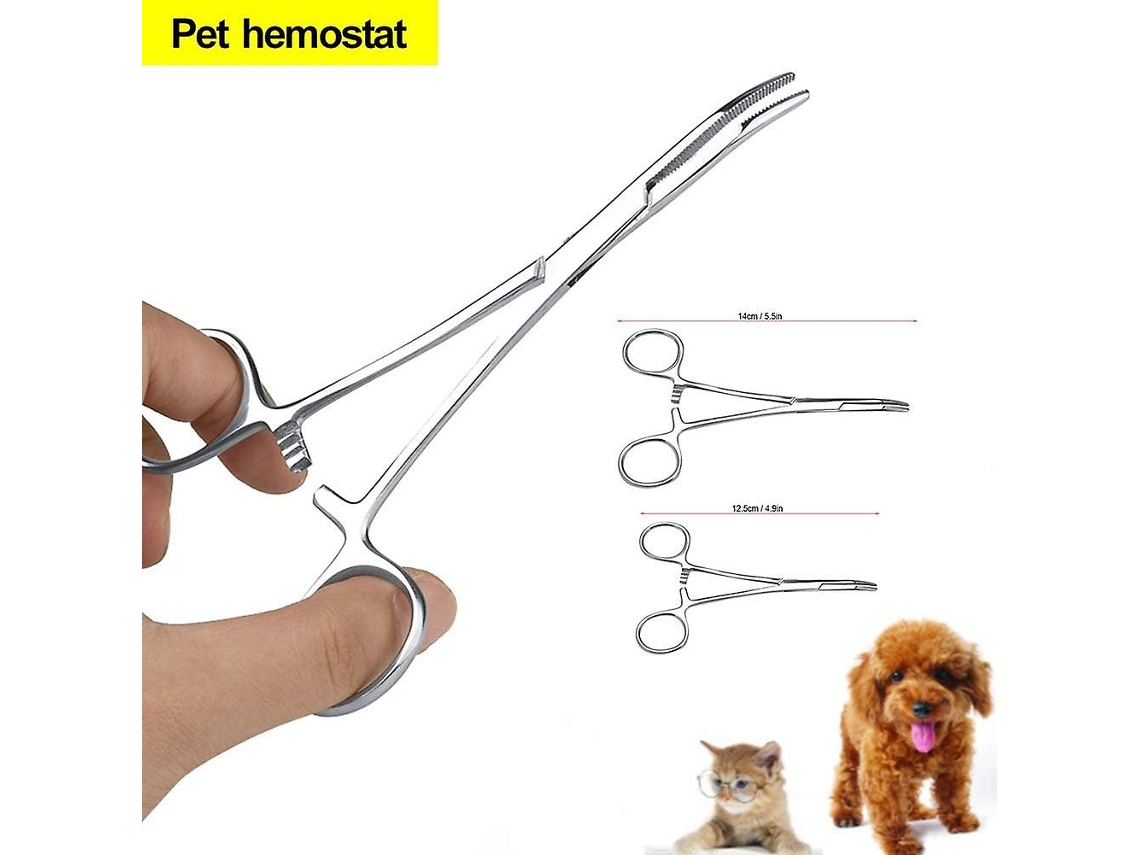 Pinzas para orejas de mascotas, extractor de orejas para perros y tijeras