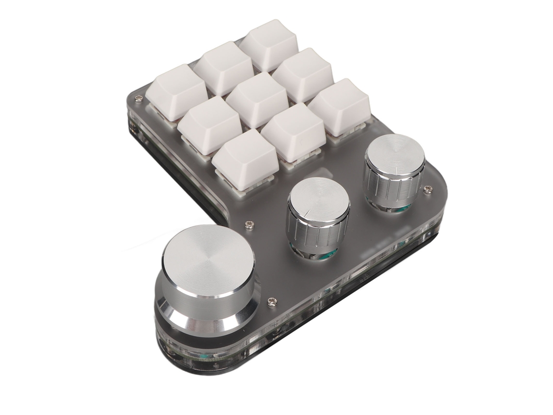 Teclado De Juegos Macro Rgb Programable Mini