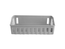 Estante De Almacenamiento Con Ventosa Y Orificio Libre Para Baño, Cocina, Ducha, Cesta Organizadora (gris)