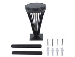 Luz solar para césped IP65, resistente al agua y a altas temperaturas, batería de 2200 mAh, lámpara automática para decoración de jardín.