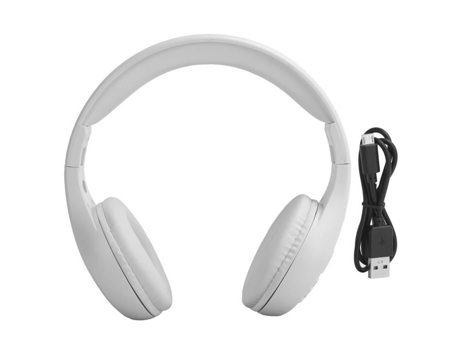 HURRISE Auriculares plegables Auriculares con cable Batería de larga duración Blanco