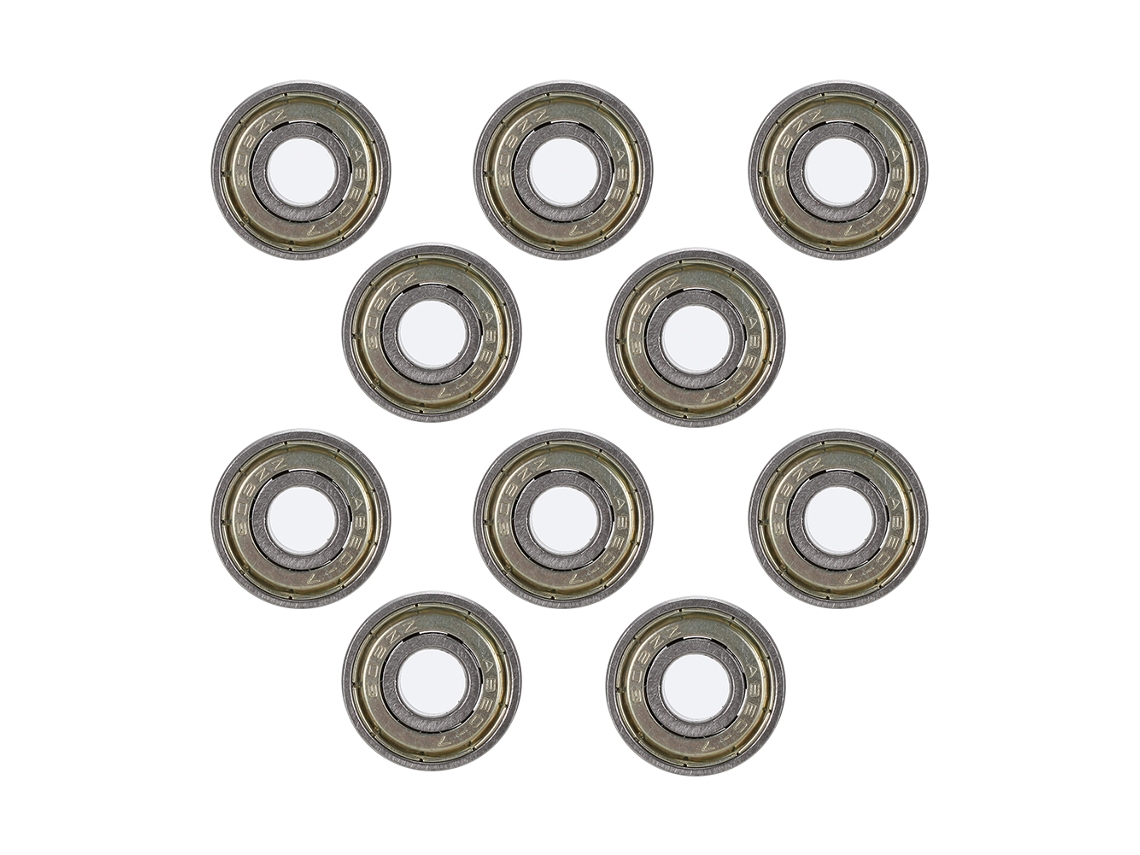 10 Piezas Accesorios Impresora 3d Flange Rodamiento Acero Cromado 608zz Con 2 Mascaras Protectoras