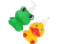 Juego De 2 Dispensadores De Loción Con Diseño De Dibujos Animados, 300 Ml,