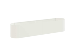 Vidaxl Cama De Jardín Elevada Blanco 200 X 40 X 40 Cm