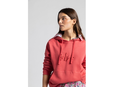 Camiseta de Mujer THROTTLEMAN Algodón Naranja (M)