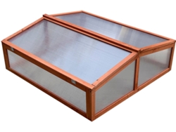 Invernadero GARDIUN Wooden Ii 90x82x32 cm en Madera y Policarbonato - Knh1205