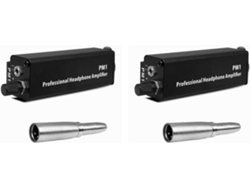 2 Convertidores De Amplificador De Auriculares Xlr Profesionales Pm1