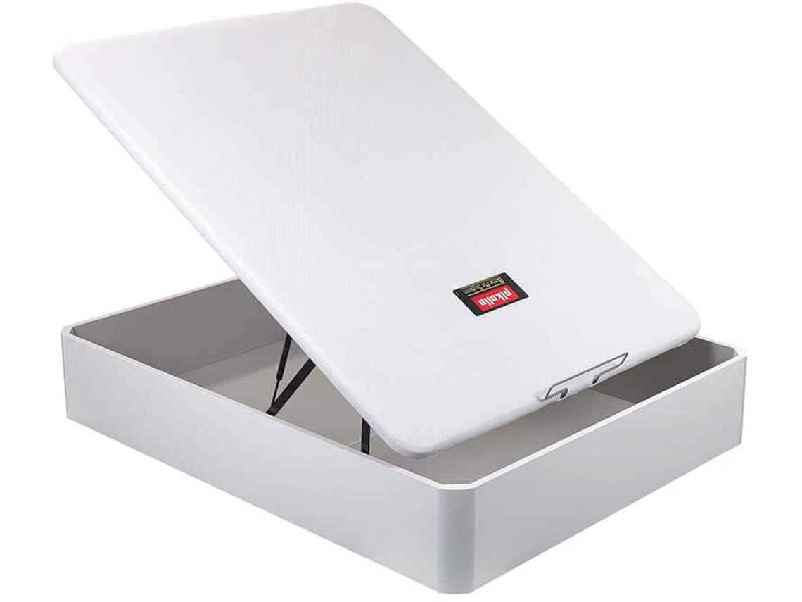 Canapé Abatible PIKOLIN Naturbox Transpirable Altura 32 Cm - Blanco - 140X182Cm