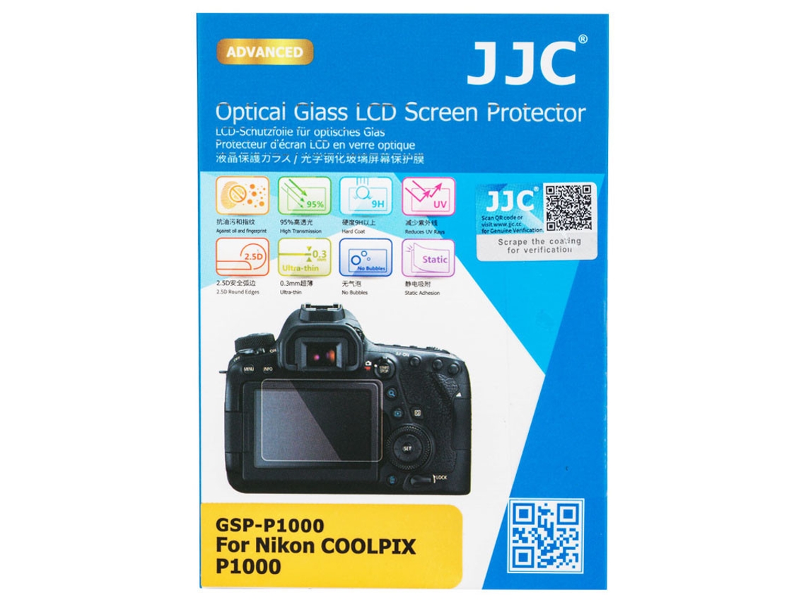 Protector De Pantalla Lcd Jjc Compatible Con Nikon P1000
