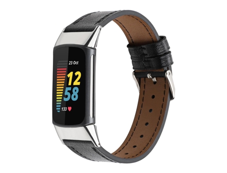 Fitbit by Google Charge 5 Pulsera Cuero Negro