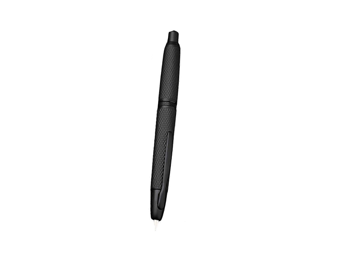 Pluma estilográfica Majohn A1 con punta de iridio extrafina de 0,38 mm y clip para uso en oficina.