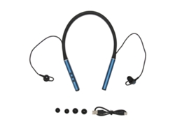 Auriculares Inalámbricos Bluetooth Hifi Estéreo Con Graves Potentes Para Deportes Al Aire Libre - Azul
