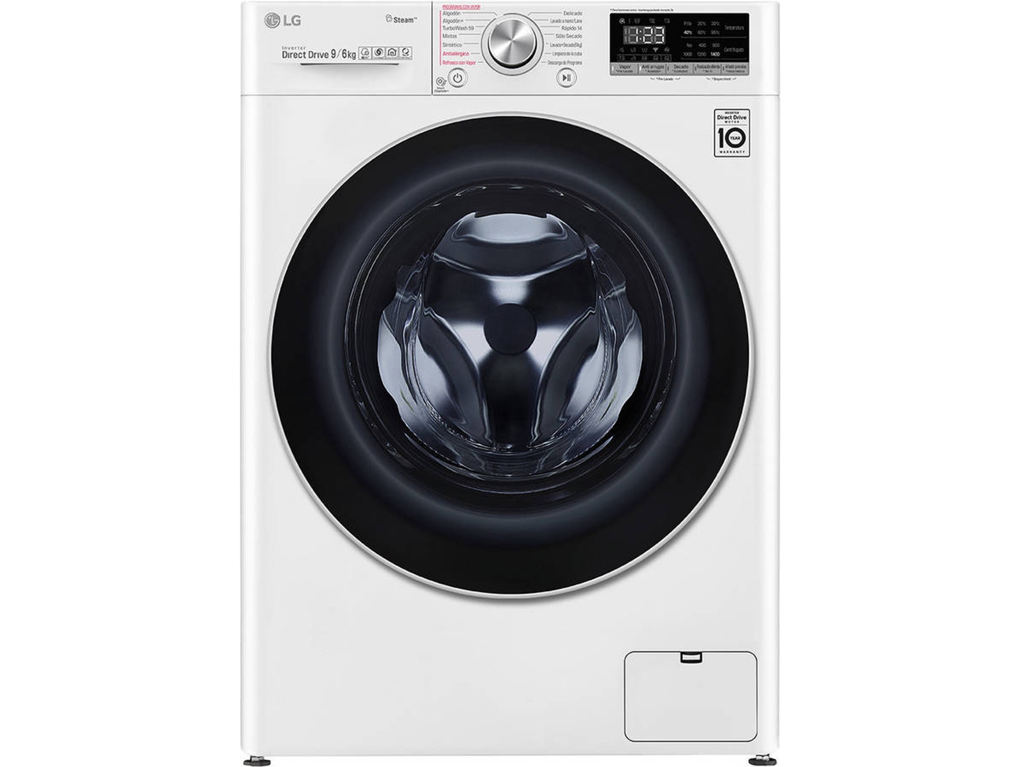 Lavasecadora LG F4DV709H1 (6/9 kg - 1400 rpm - Blanco)