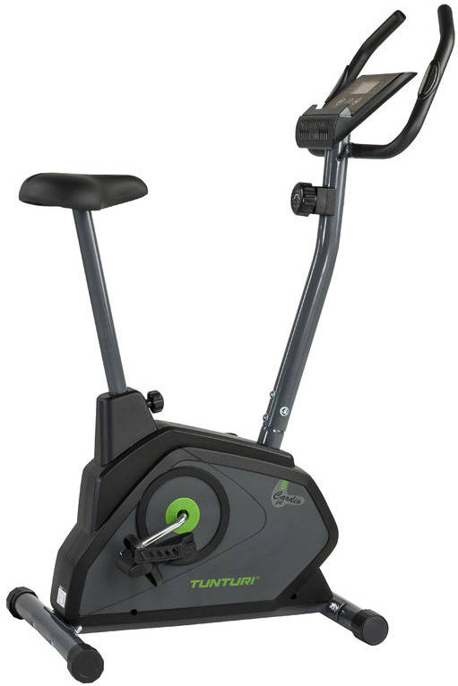 Tunturi Cardio Fit b30 bicicleta estaticabici fijacon computadora de entrenamiento y medidor pulso negro 123x84x50cm 100