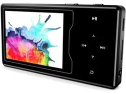 Reproductor Mp3 Hifi Con Bluetooth 4.2, Botón Táctil, Altavoz Integrado Y Pantalla.