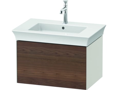 DURAVIT Tulip blanco, mueble de baño montado en la pared, ancho 684 x profundidad 458mm, con 1 extractor, con tecnología de punta, WT42410