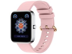 Reloj inteligente Yizhood de 1,69 pulgadas con monitor de actividad física, Bluetooth 5.0, resistente al agua, para hombres y mujeres (rosa)