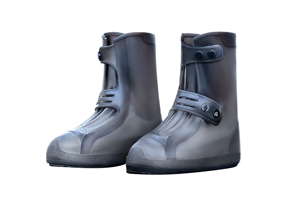 Cubrezapatos Impermeables De Silicona Antideslizantes Para Lluvia, Para Hombre Y Mujer, Tallas 43-45.