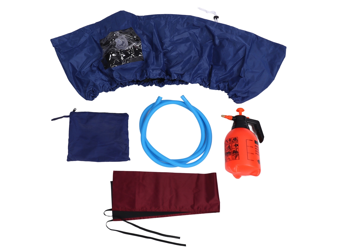 Kit de limpieza de aire acondicionado con funda impermeable para limpieza