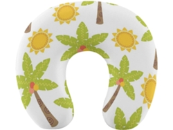 Almohada Viaje Forma U, Espuma Viscoelástica Viscoelástica Fácil Relajación Cómodos Familia.brfácil