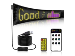 2026-pantalla Led Flexible Para Coches Con App Control Remoto Ip65 Impermeable Personalizable Pantalla Suave Para Ventanas De Coches