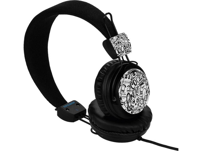 Auriculares con Cable CO:CAINE City Beat (On Ear - Negro)