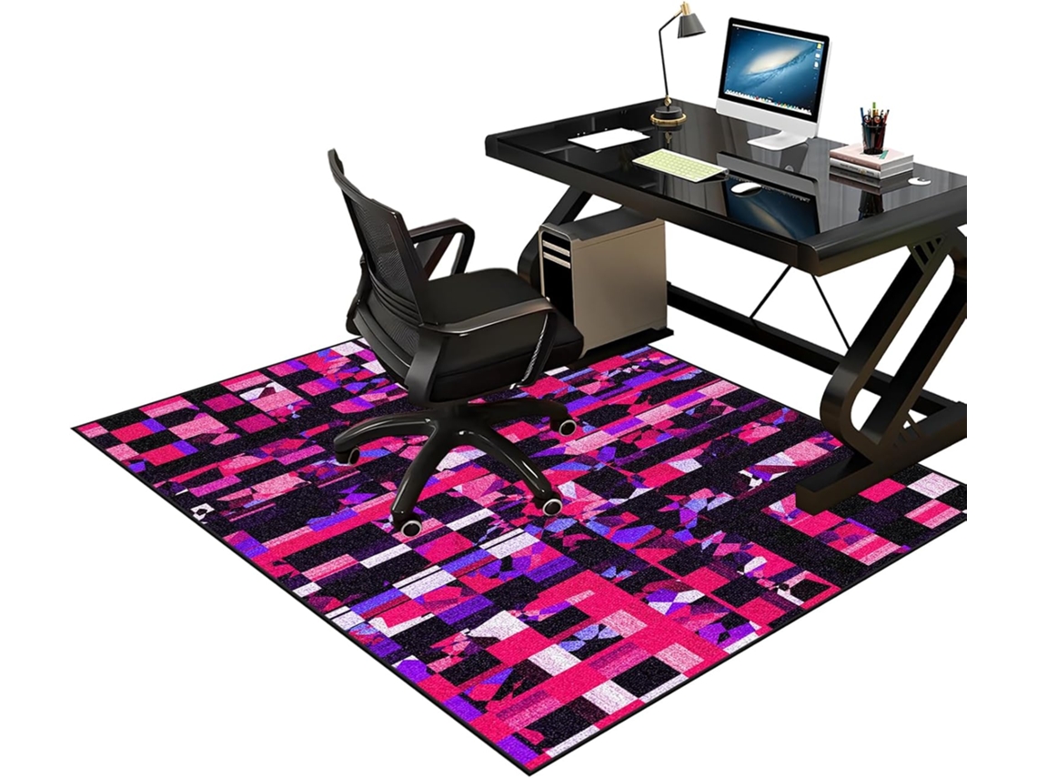 Alfombrilla Protectora Oficina, Moqueta, Sillas Juegos, Sobre Laminadas, Dormitorio, 90 X 120 Cm