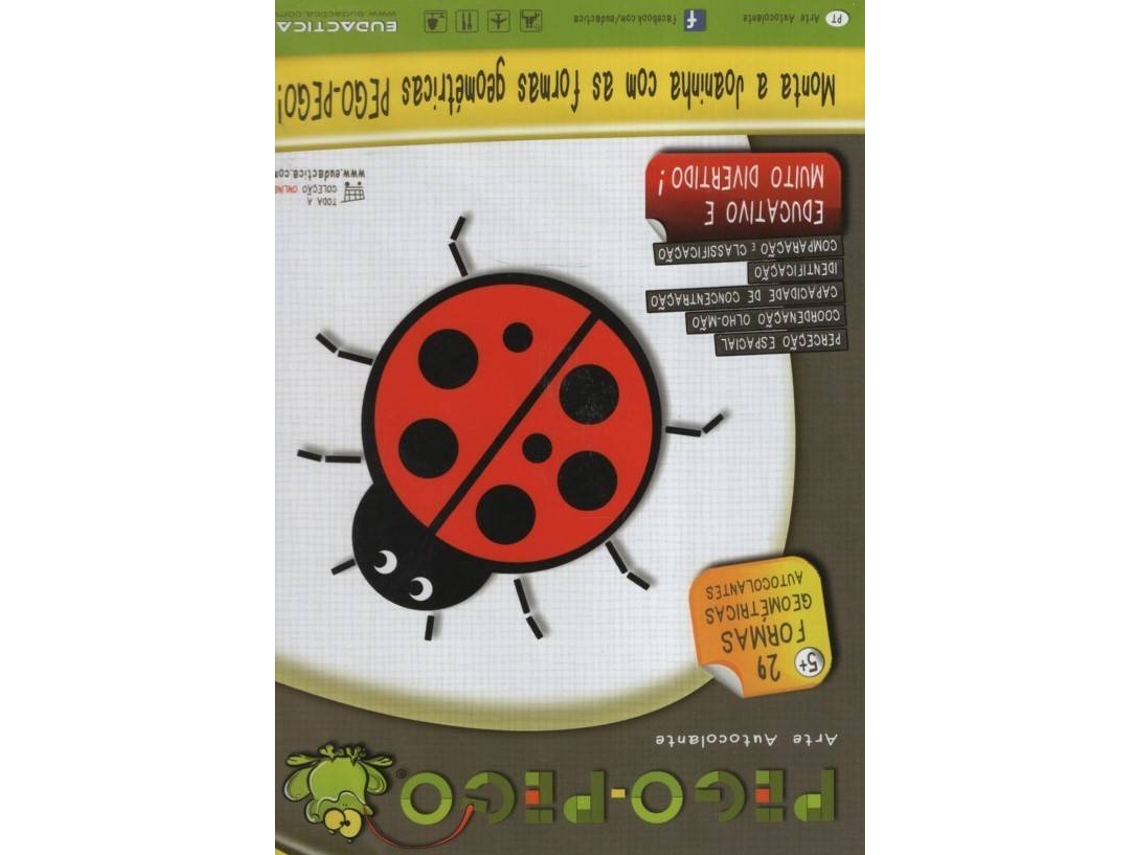 Libro Pego-Pego - Joaninha (Portugués)