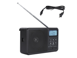 Rádio Bluetooth com tela grande e redução de ruído em banda completa EOOCOO