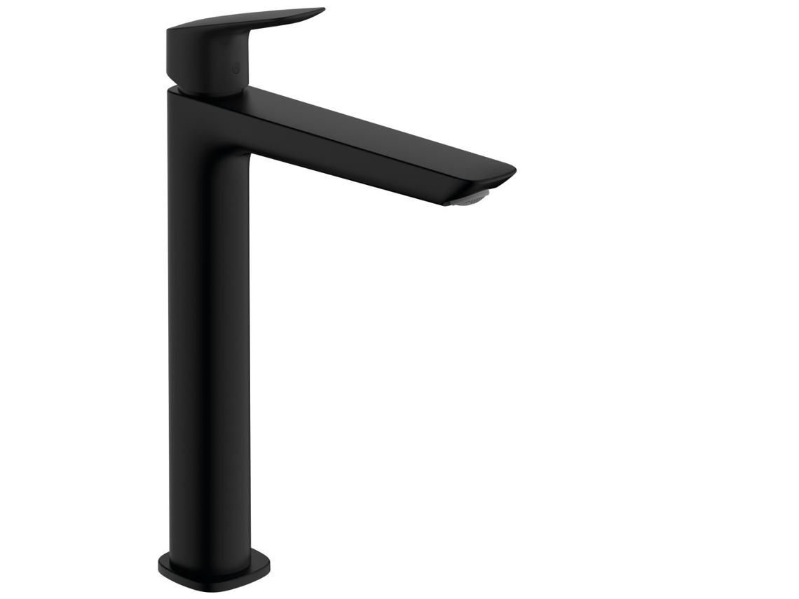 Grifo de Lavabo Logis Fine Comfortzone240 Sin Descarga 172 Mm de Proyección 71258 Color: Negro Mate HANSGROHE