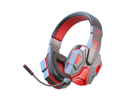 Auriculares Bluetooth Wireless Sy-T830 Luminous Low Latency E-Sports Gaming Negro Rojo