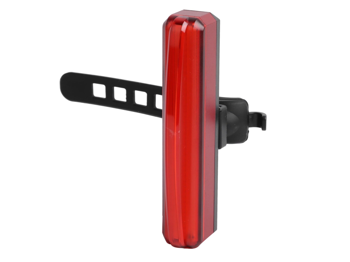 Luz trasera para bicicleta con carga USB, ligera y ajustable, fácil instalación para MTB, color negro, Jytgalx