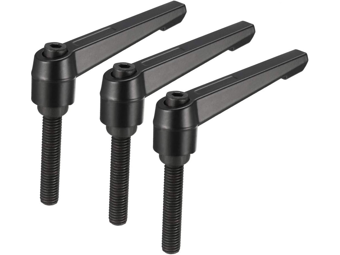 Juego de 3 llaves de carraca con rosca macho M10x50mm y mango ajustable CHABERLU