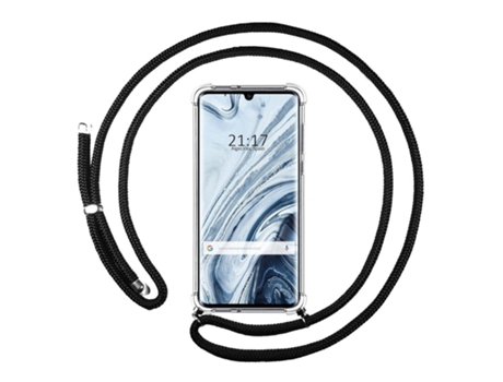 Carcasa Xiaomi Mi Note 10 TUMUNDOSMARTPHONE Colgante Negro