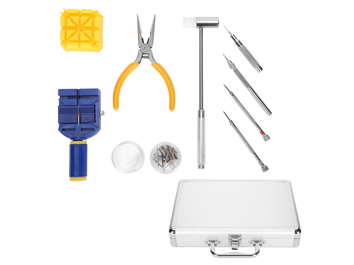 Kit De Herramientas Profesionales Para La Reparación De Relojes: Ajuste Y Extracción De Correas.