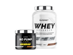 Programa de acondicionamiento físico energético 100 Whey Advanced Protein 900 g Chocolate No Pump Xtreme Long Island Icetea Superset Nutrition