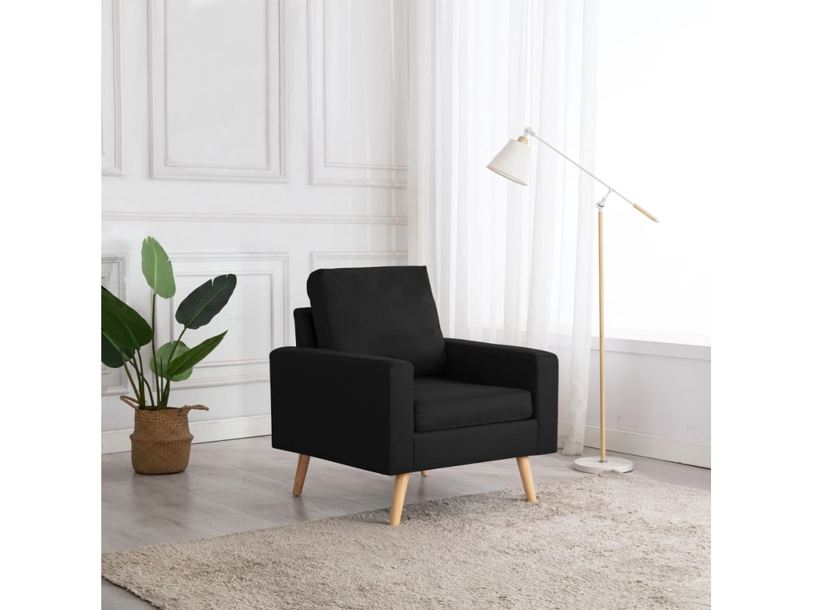 Lovely Home Sillón en Tejido Negro