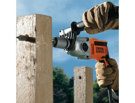 Taladro de Percusión BLACK & DECKER KR911K-QS (910W - 2 Velocidades)