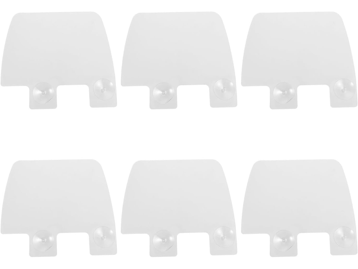 Té, Para Cocina, 6 Protectores Contra Salpicaduras Para Fregadero De Cocina Con Ventosa, Tamaño Protector Contra Salpicaduras P