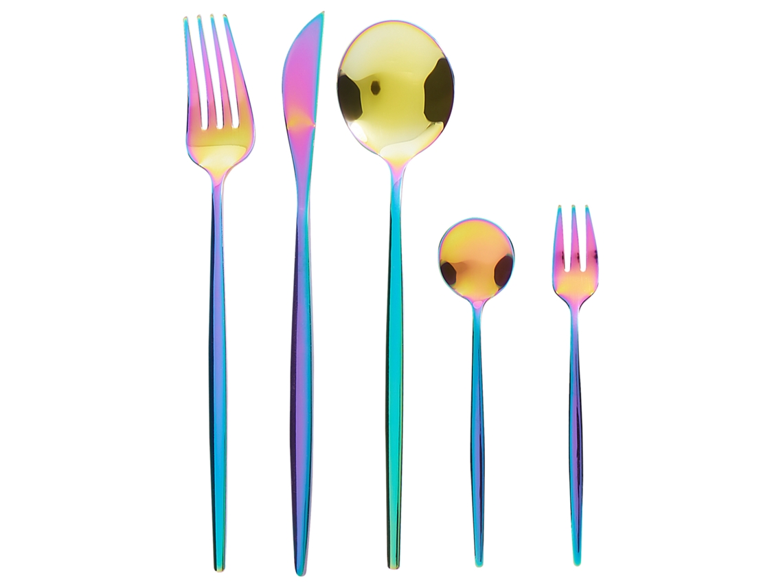 Conjunto de cubiertos Multicolor RIGATONI
