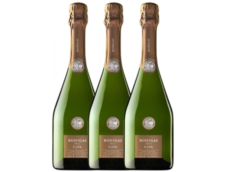 Espumante FERMÍ BOHIGAS Fermí Bohigas Extra Brut Cava Gran Reserva (0.75 L - 3 unidades)
