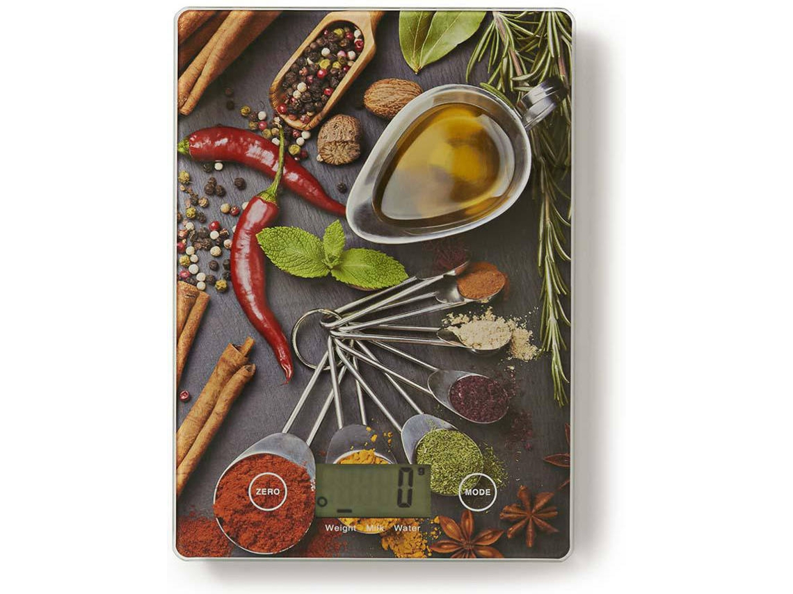 Báscula de Cocina NEDIS KASC113VA (Capacidad: 5 Kg)