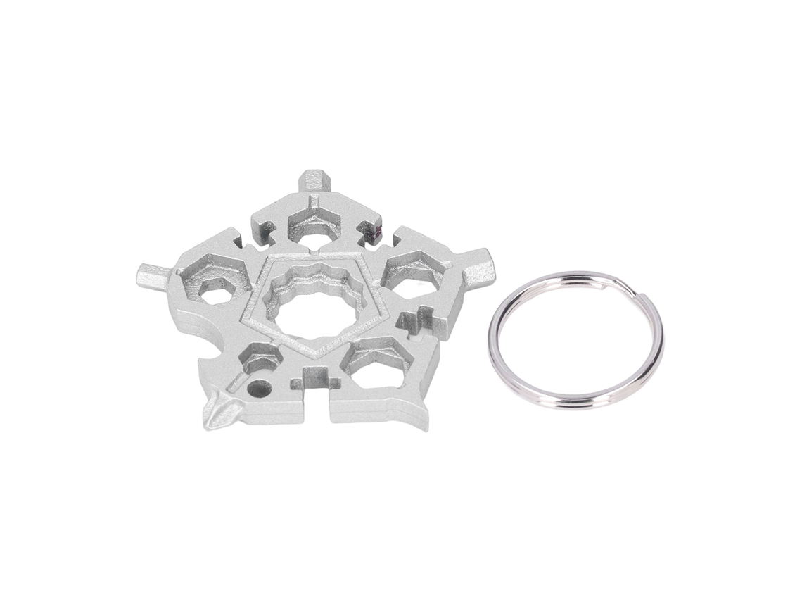 Llave Snowflake de acero al carbono 23 en 1 Sin marca