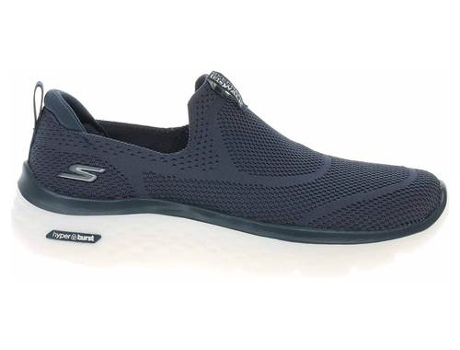 Zapatillas Deportivas SKECHERS Go Walk Hyper Burst Solar Winds (Azul Mariño - Material Sintético- 38)