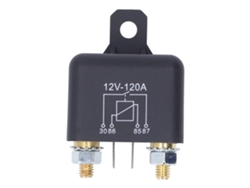 Relé De Arranque De 12 V Y 4 Pines Con Bobina De Latón, 120 A, Interruptor De Relé Para Automóviles Y Vehículos.