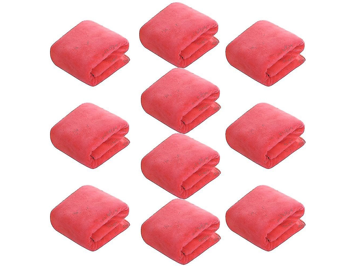 Toallas de peluquería (paquete de 10) de secado rápido para cabello, manos y rostro, para usar en casa, salón, spa y barbería - Rosewell