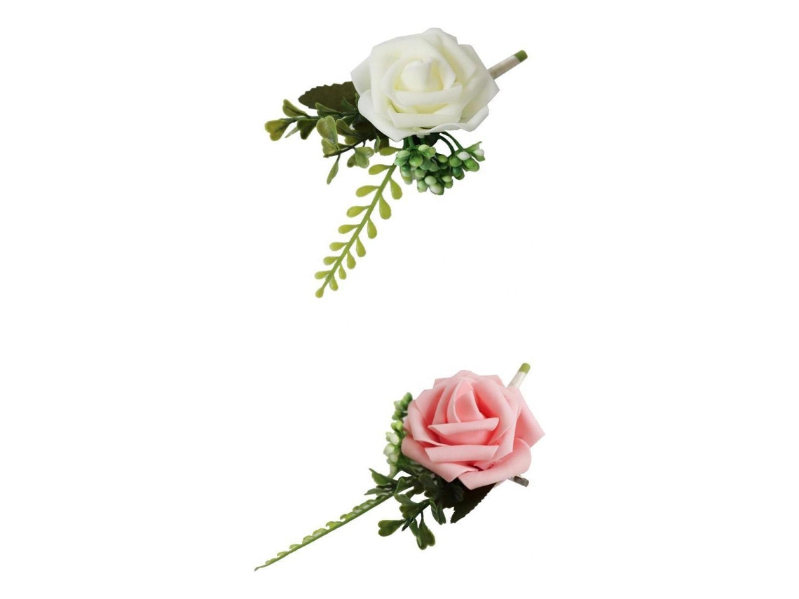 rosas artificiales para ramos de novia slowmoose