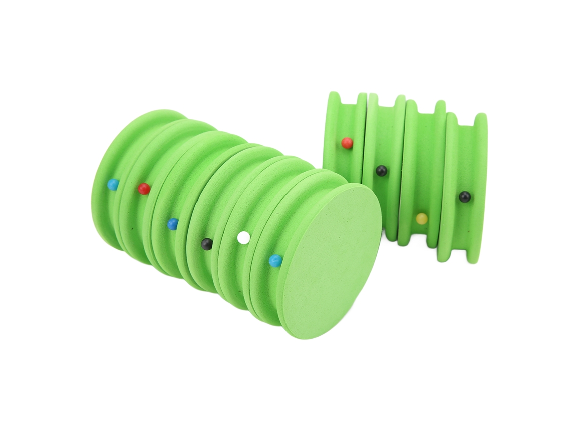 10 Carretes De Pesca De Espuma Eva Multiusos Con Placa De Bobinado Para Exteriores, Color Verde.