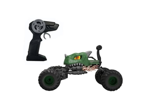 Coche LEXIBOOK ¡Crosslander Dino Coche Dinosaurio Teledirigido Acrobacias Locas Giroscopio Integrado! Rc59D (Edad Mínima Recomendada: 3 años)
