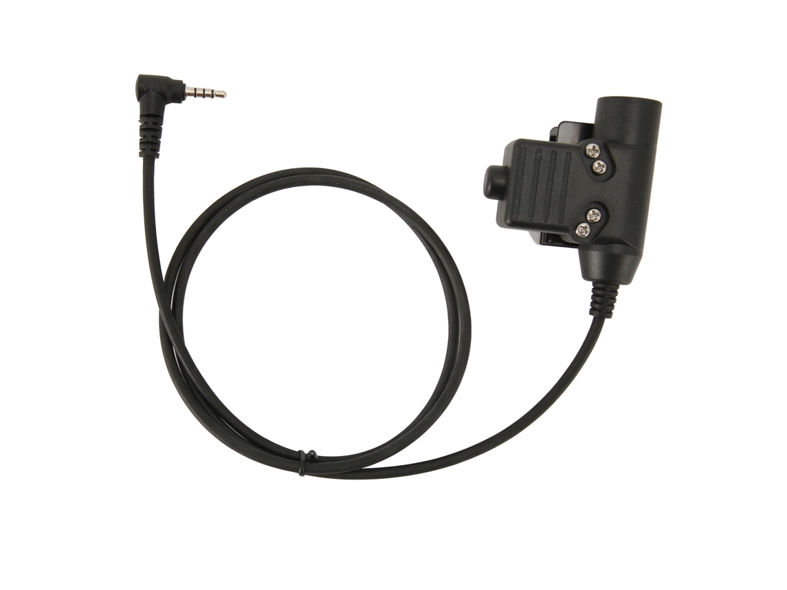 Cable Adaptador Ptt U94 Con Conector De 3.5mm Para Múltiples Modelos De Walkie-talkie